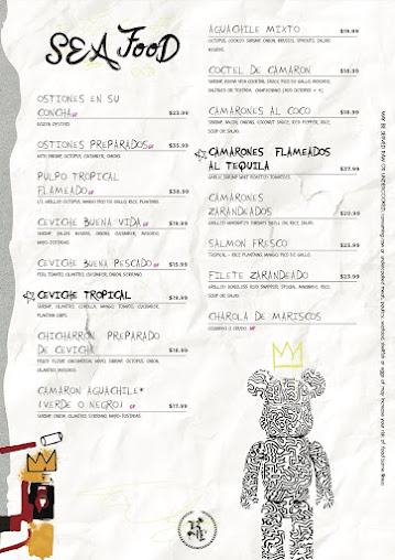 Menu La Buena Vida - Cary - 5