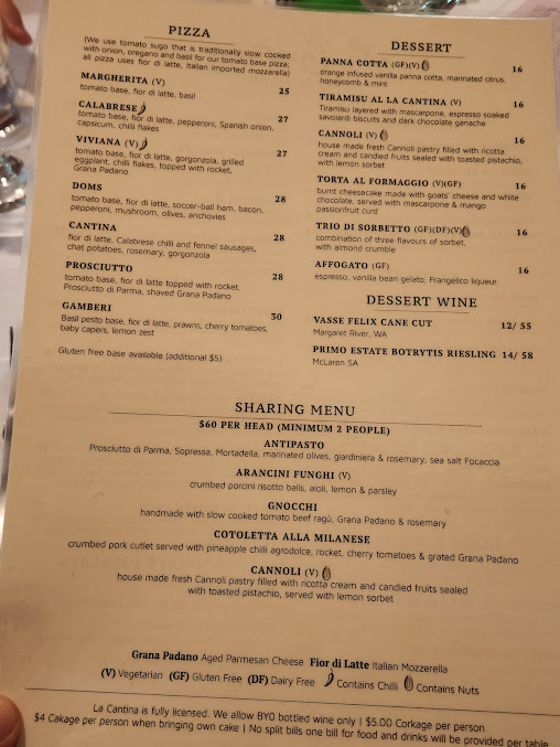 Menu La Cantina - 4