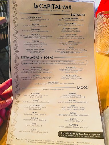 Menu La Capital Mx - 0