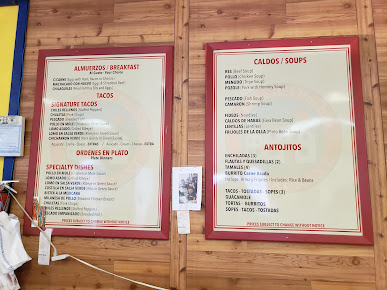 Menu La Casa Del Pueblo Taqueria - 0