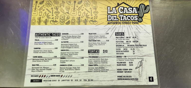 Menu La Casa Del Taco - 6