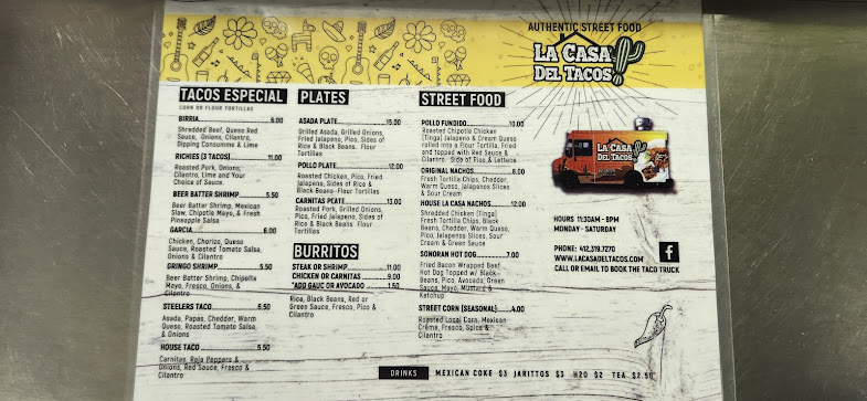Menu La Casa Del Tacos - 5
