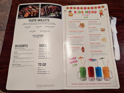 Menu La Casita Mexican Restaurant - 2