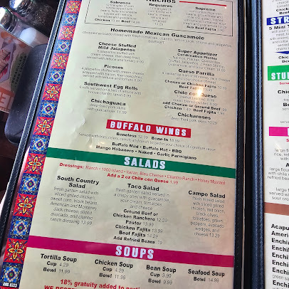 Menu La Casona Mexican Restaurant - 4