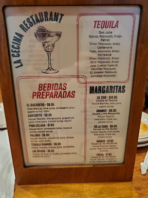 Menu La Cecina Restaurant Familiar 3 - 2