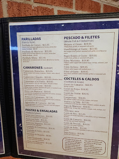 Menu La Cecina Restaurant Familiar 3 - 9