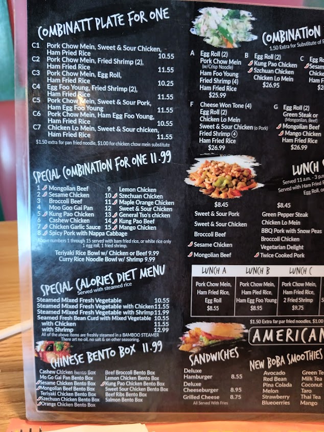 Menu La Chois Noodle Parlor - 1