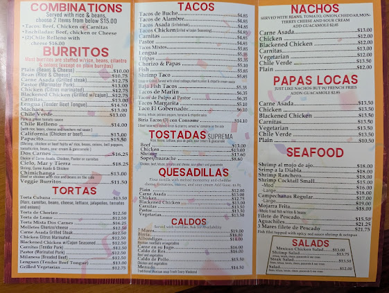 Menu La Cocina De Mama Margarita - 0