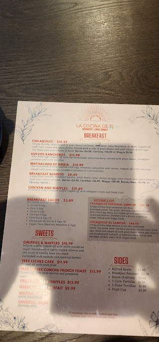 Menu La Cocina De TJ - 8