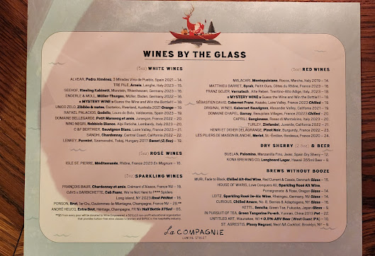 Menu La Compagnie Centre Street - 2
