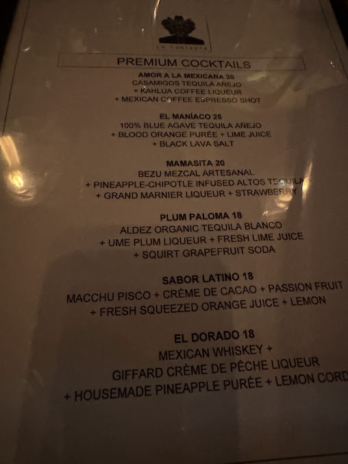 Menu La Contenta - 8