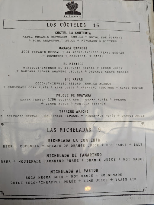 Menu La Contenta - 9