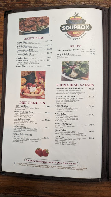 Menu La Crosse Family Restaurant - 3