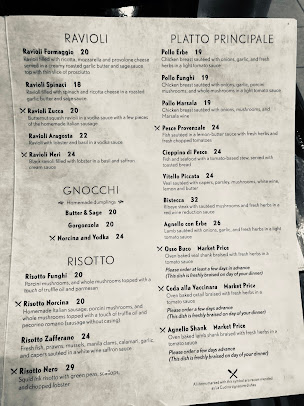 Menu La Cucina Ristorante Italiano - 0