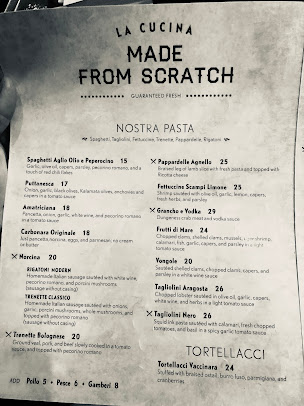 Menu La Cucina Ristorante Italiano - 1