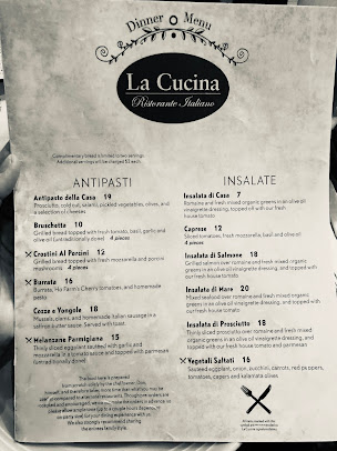 Menu La Cucina Ristorante Italiano - 3