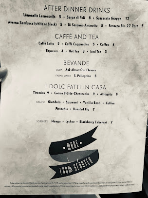 Menu La Cucina Ristorante Italiano - 8