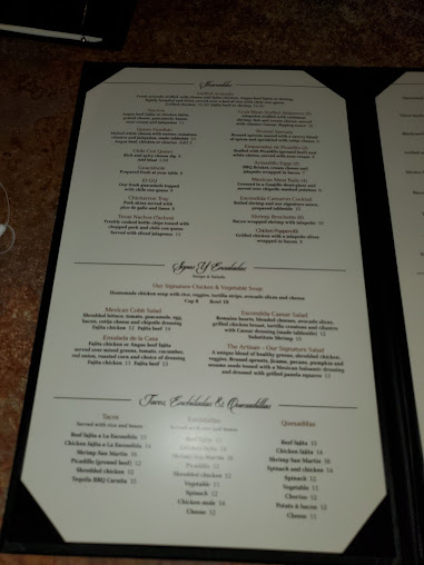 Menu La Escondida Mexican Grill - 3