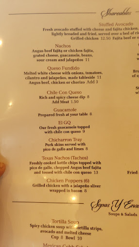 Menu La Escondida Mexican Grill - 8
