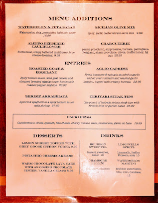 Menu La Famiglia Giorgio's Restaurant - 3