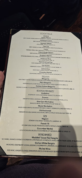 Menu La Famiglia Giorgio's Restaurant - 7