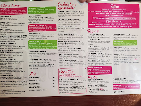 Menu La Fiesta Port Orange - 3
