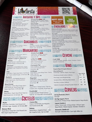 Menu La Fiesta Port Orange - 4