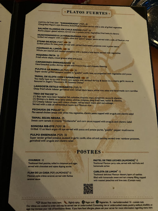 Menu La Fisheria - 2
