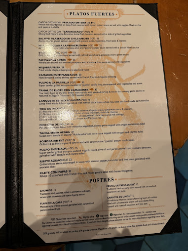 Menu La Fisheria - 6
