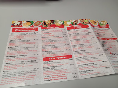 Menu La Fogata Restaurant - 1