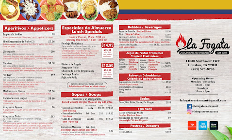 Menu La Fogata Restaurant - 4