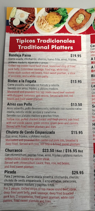 Menu La Fogata Restaurant - 5