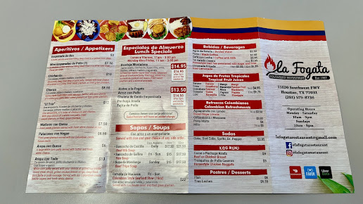 Menu La Fogata Restaurant - 7