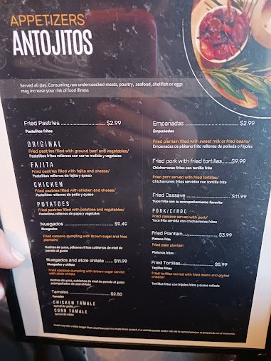 Menu La Granja El Nido - 2