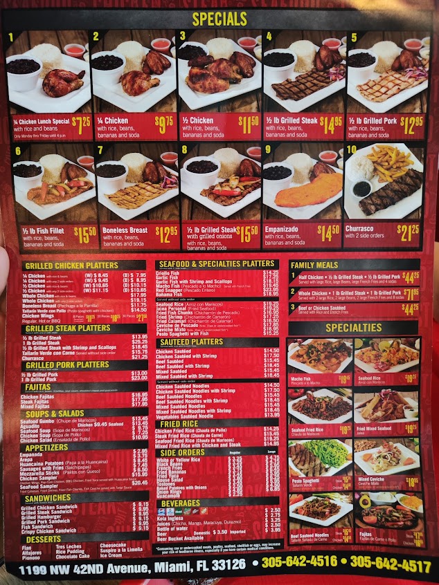 Menu La Granja Le Jeune - 0