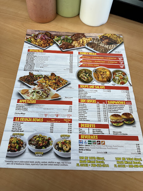 Menu La Granja Nmb 2 - 2