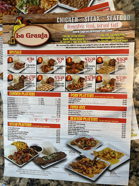 Menu La Granja Nmb 2 - 3