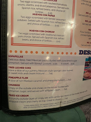 Menu La Hacienda - 5
