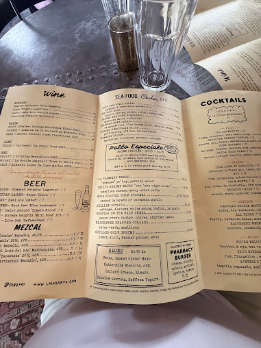 Menu La Lucha - 2