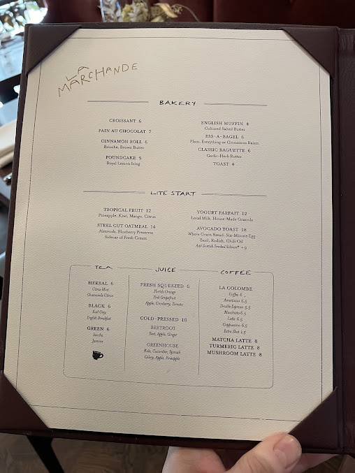 Menu La Marchande - 5