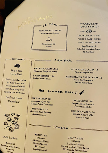 Menu La Marchande - 8