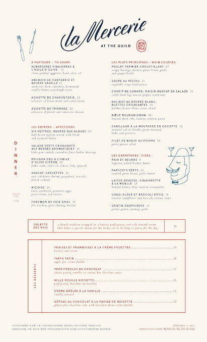 Menu La Mercerie - 2