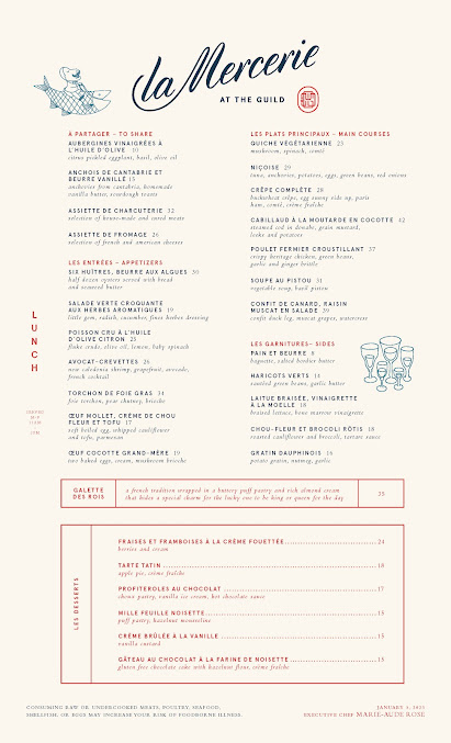Menu La Mercerie - 3