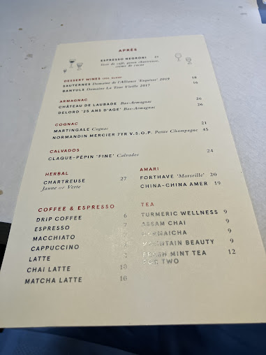 Menu La Mercerie - 6
