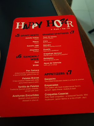 Menu La Nacional - 1