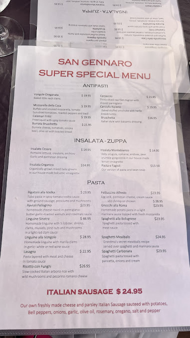 Menu La Nonna - 2