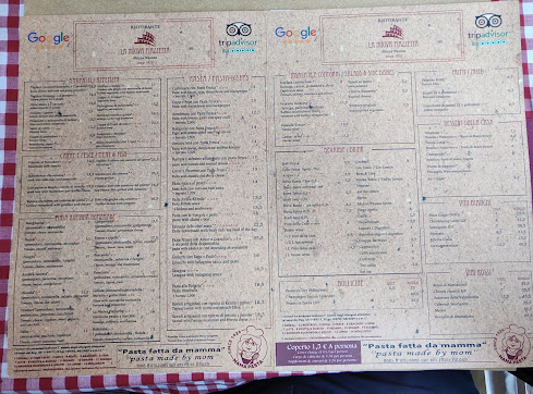 Menu La Nuova Piazzetta Navona - 3