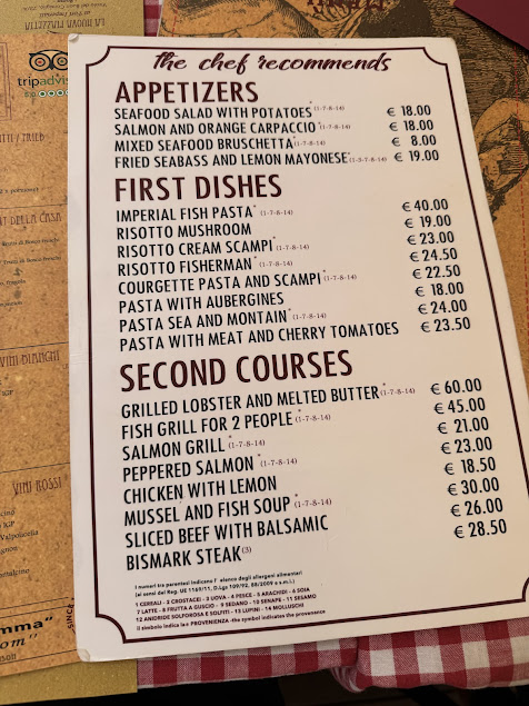Menu La Nuova Piazzetta Navona - 6