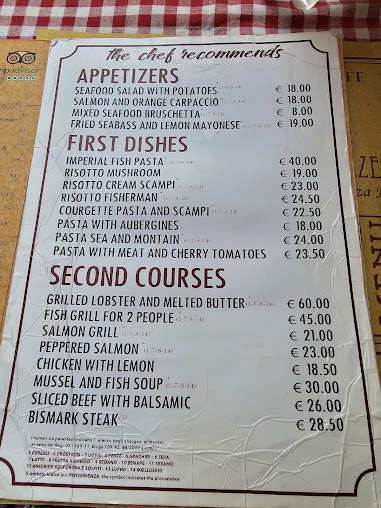 Menu La Nuova Piazzetta Navona - 7
