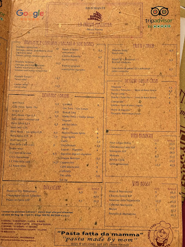 Menu La Nuova Piazzetta Navona - 8